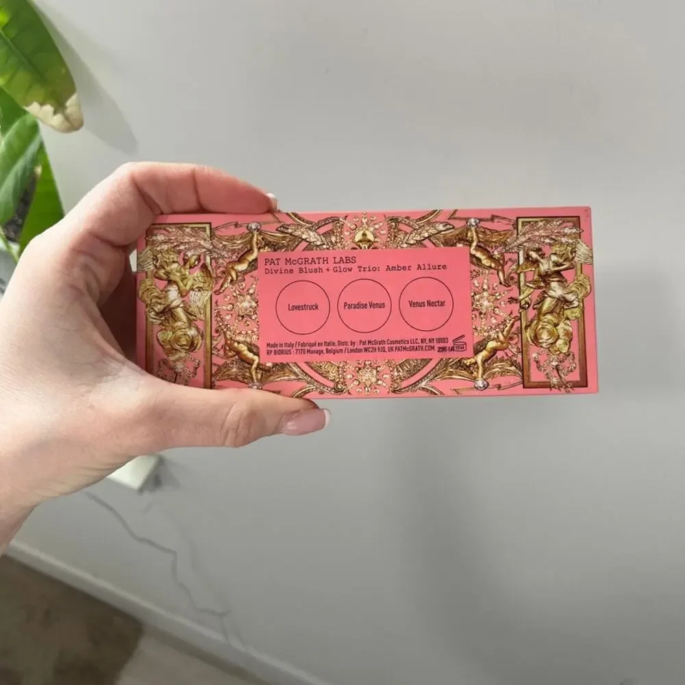 Pat McGrath Labs Divine Blush & Glow Trio in Amber Allure